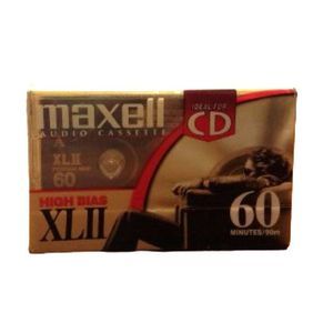 Maxell 60min high bias XLII audio cassette